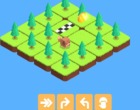 行動を入力して動物をゴールに誘導させるパズルゲーム コード アニマル